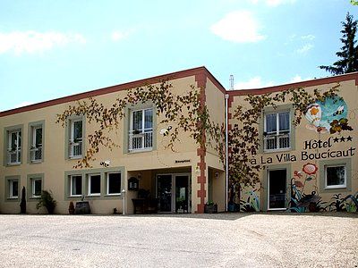 Logis Hotel La Villa Boucicaut Шалон-сюр-Сон Екстериор снимка